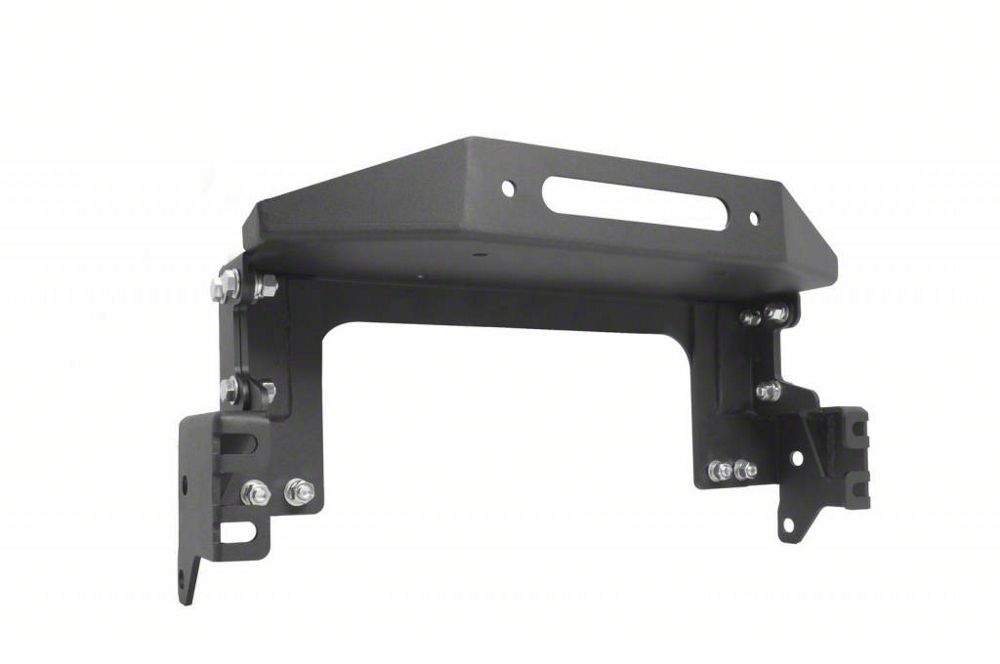 Barricade External Winch Plate for Factory Front Bumper (20-25 Jeep Gladiator JT)