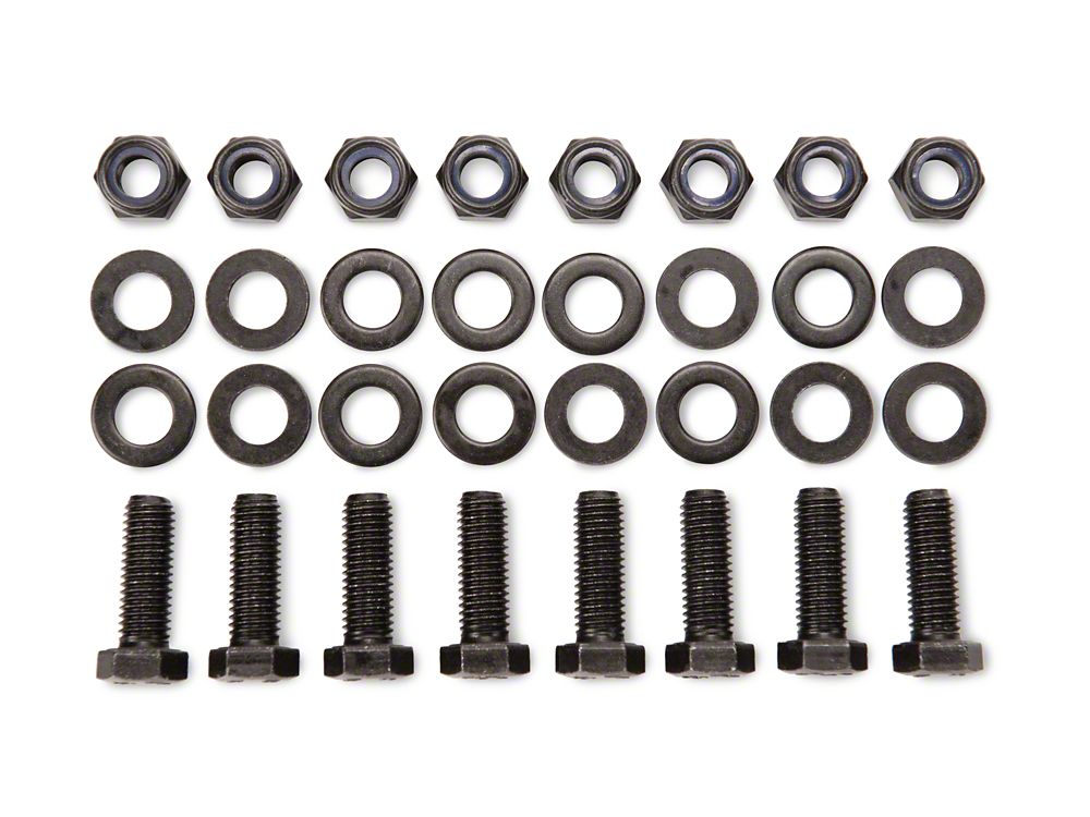 Barricade Replacement Bumper Hardware Kit for J100168 Only (07-18 Jeep Wrangler JK)