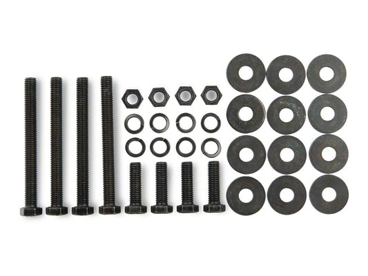 Barricade Replacement Bumper Hardware Kit for J100291 Only (07-18 Jeep Wrangler JK)