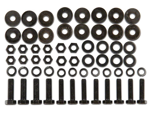 Barricade Replacement Bumper Hardware Kit for J100517 Only (76-06 Jeep CJ, Wrangler YJ & TJ)