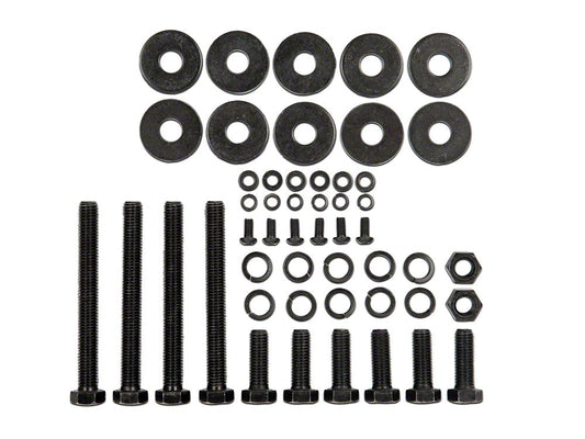 Barricade Replacement Bumper Hardware Kit for J103686 Only (07-18 Jeep Wrangler JK)