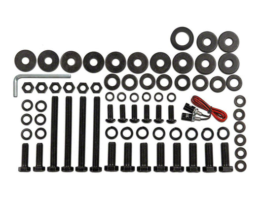 Barricade Replacement Bumper Hardware Kit for J126792 Only (18-25 Jeep Wrangler JL)