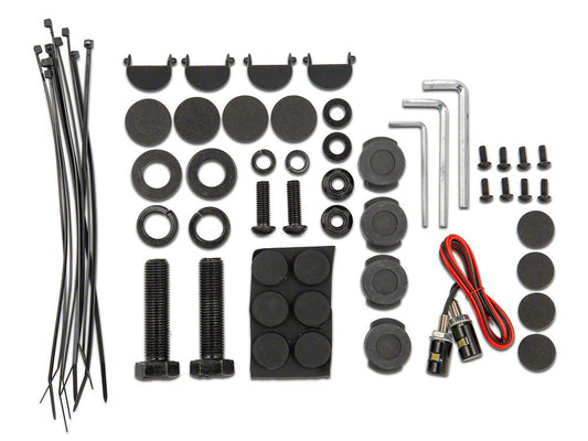Barricade Replacement Bumper Hardware Kit for J133203-JL Only (18-25 Jeep Wrangler JL)
