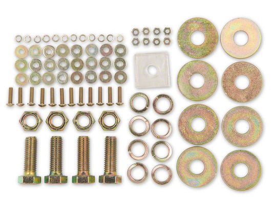 Barricade Replacement Bumper Hardware Kit for J20850 Only (07-18 Jeep Wrangler JK)