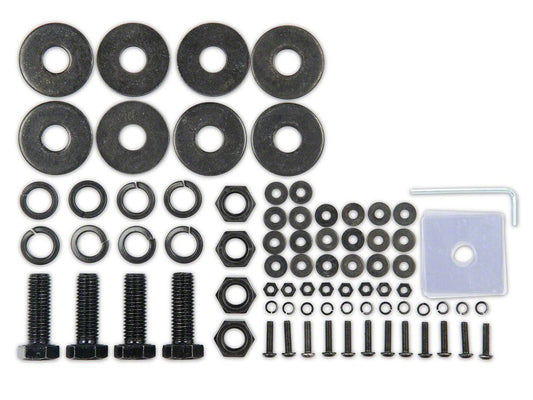 Barricade Replacement Bumper Hardware Kit for J20850 Only (07-18 Jeep Wrangler JK)