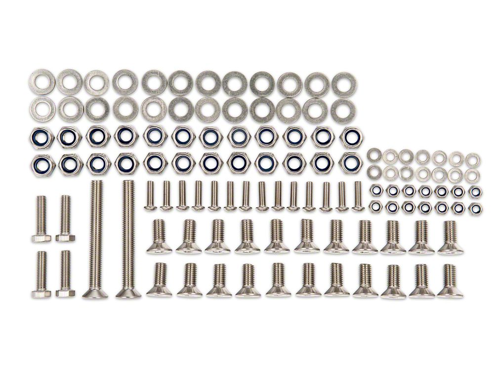 Barricade Replacement Corner Guard Hardware Kit for J100404 Only (87-95 Jeep Wrangler YJ)