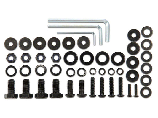 Barricade Replacement Door Hardware Kit for J132133-JL Only (18-25 Jeep Wrangler JL)