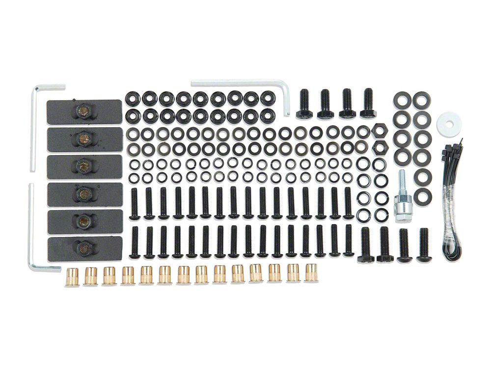 Barricade Replacement Fender Flare Hardware Kit for J132136-JLA Only (18-25 Jeep Wrangler JL)