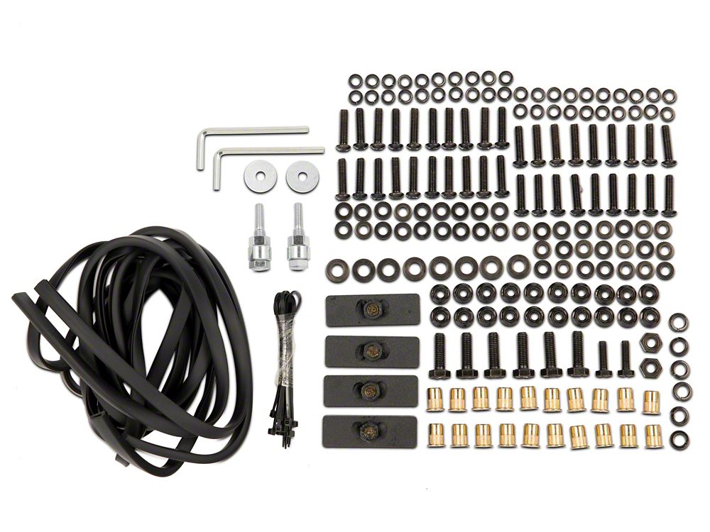 Barricade Replacement Fender Flare Hardware Kit for J133201-JLB Only (18-25 Jeep Wrangler JL)