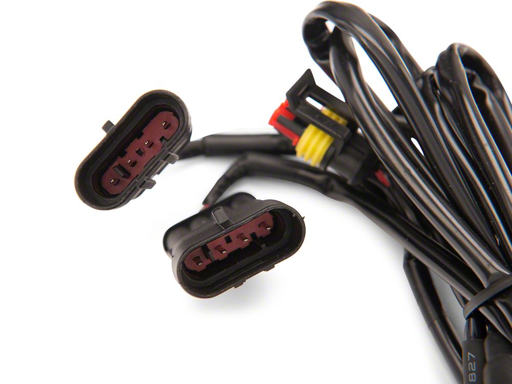 Barricade Replacement LED Lights with Harness for Bumper J129290 Only (07-18 Jeep Wrangler JK)