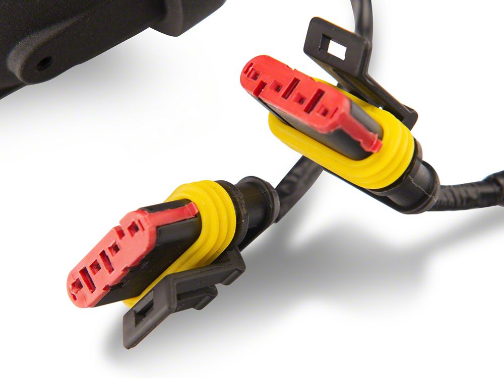 Barricade Replacement LED Lights with Harness for Bumper J129290 Only (07-18 Jeep Wrangler JK)
