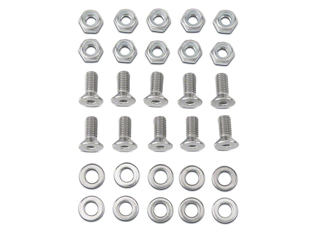 Barricade Replacement Rocker Guard Hardware Kit for J100294 Only (97-06 Jeep Wrangler TJ, Excluding Unlimited)
