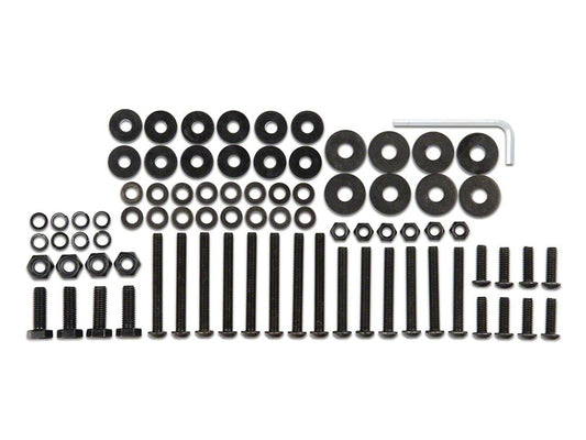 Barricade Replacement Roof Rack Hardware Kit for J100532 Only (04-06 Jeep Wrangler TJ Unlimited)