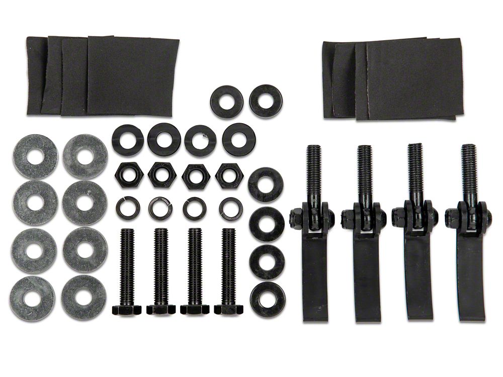 Barricade Replacement Roof Rack Hardware Kit for J132753 Only (07-18 Jeep Wrangler JK 4-Door)