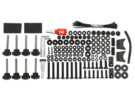 Barricade Replacement Roof Rack Hardware Kit for J138873-JL Only (18-25 Jeep Wrangler JL 4-Door)