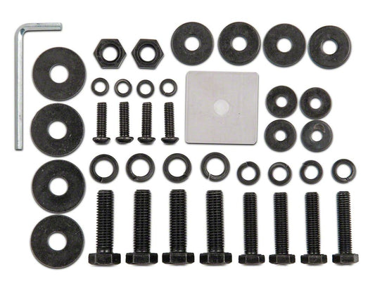 Barricade Replacement Bull Bar Hardware Kit for J122283-JL Only (18-25 Jeep Wrangler JL)
