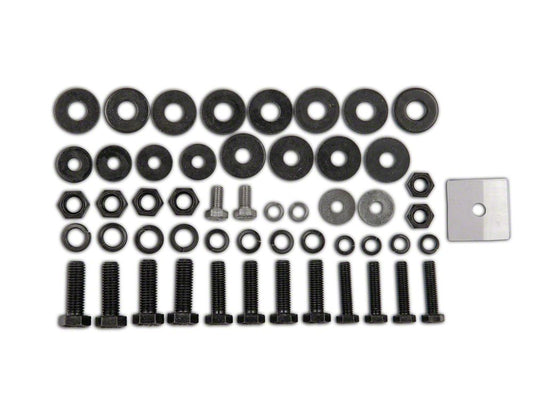 Barricade Replacement Bull Bar Hardware Kit for J122284-JL Only (18-25 Jeep Wrangler JL)