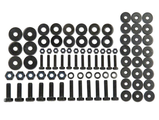 Barricade Replacement Rocker Step Hardware Kit for J123334-JL Only (18-25 Jeep Wrangler JL 4-Door)