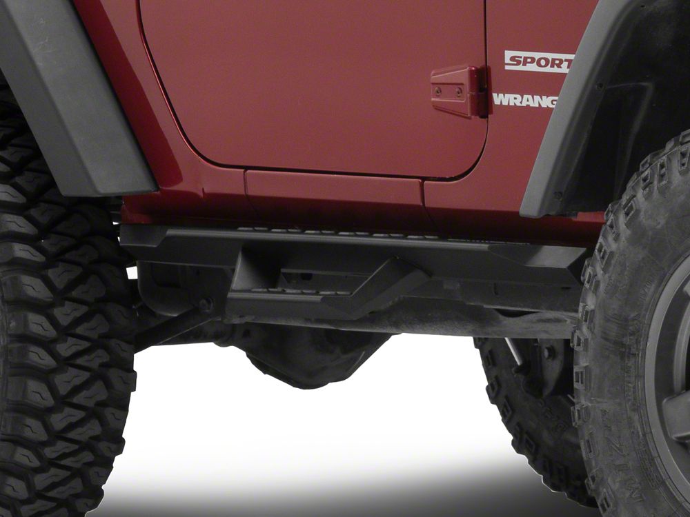 Barricade HD Overland Drop Side Step Bars (07-18 Jeep Wrangler JK 2-Door)