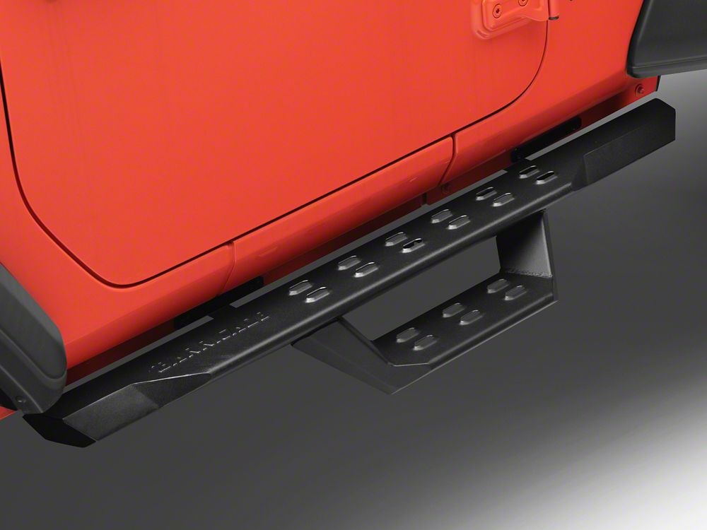 Barricade HD Overland Drop Side Step Bars (18-25 Jeep Wrangler JL 2-Door)