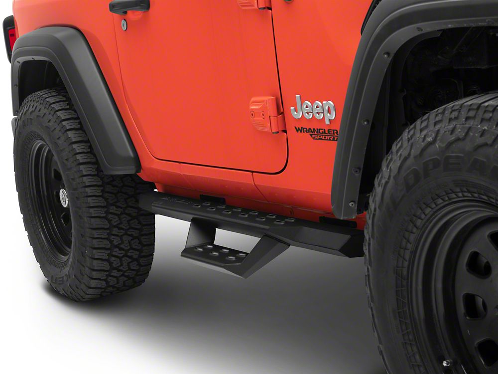 Barricade HD Overland Drop Side Step Bars (18-25 Jeep Wrangler JL 2-Door)