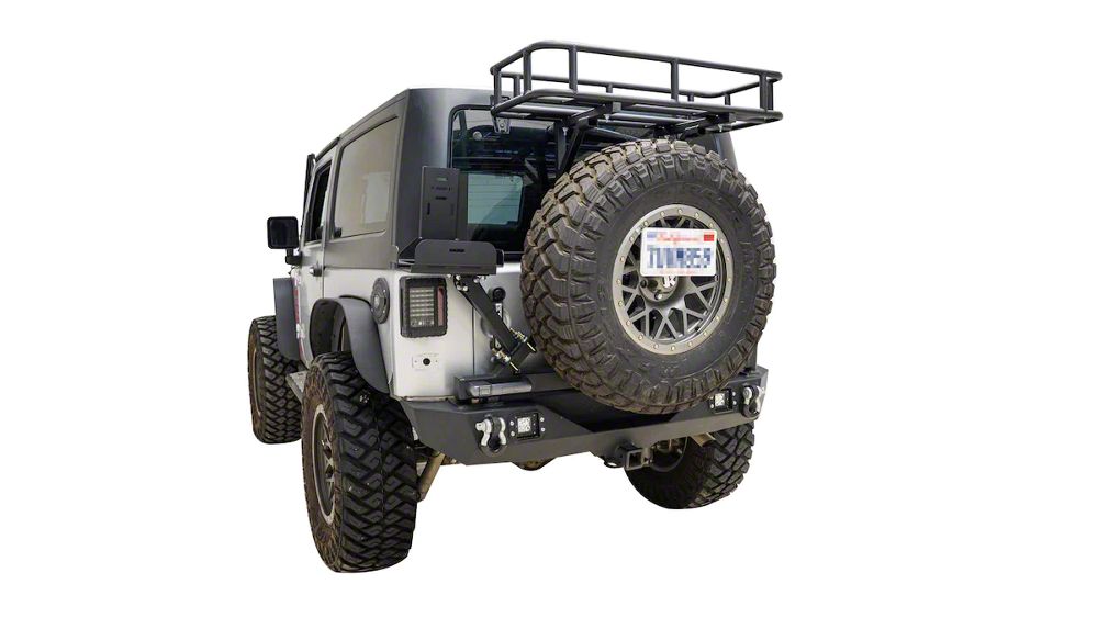 Barricade Universal Tire Carrier Gas Can Mount (Universal; Some Adaptation May Be Required)
