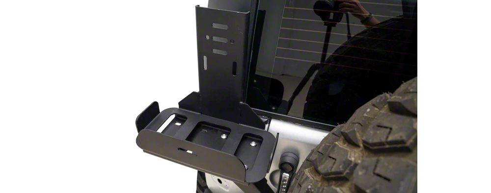 Barricade Universal Tire Carrier Gas Can Mount (Universal; Some Adaptation May Be Required)