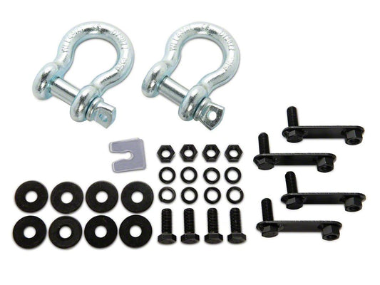 Barricade Replacement Bumper Hardware Kit for J156988-JK Only (07-18 Jeep Wrangler JK)