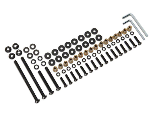 Barricade Replacement Fender Flare Hardware Kit for J134139-A Only (07-18 Jeep Wrangler JK)