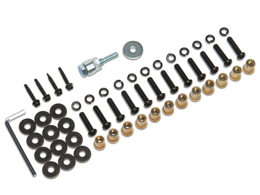 Barricade Replacement Fender Flare Hardware Kit for J134139-B Only (07-18 Jeep Wrangler JK)