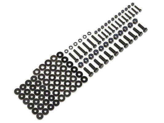 Barricade Replacement Side Step Bar Hardware Kit for J150092 Only (07-18 Jeep Wrangler JK 4-Door)