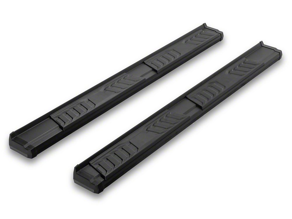 Barricade S6 Running Boards; Fine Textured Black (18-25 Jeep Wrangler JL 4-Door)