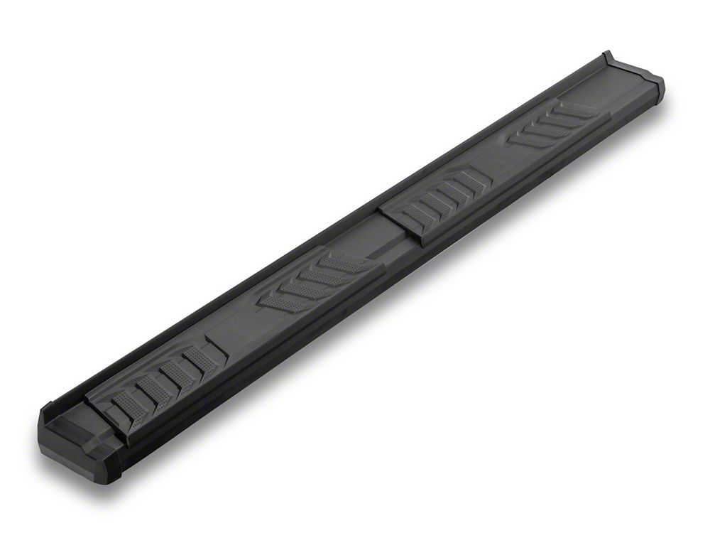 Barricade S6 Running Boards; Fine Textured Black (18-25 Jeep Wrangler JL 4-Door)