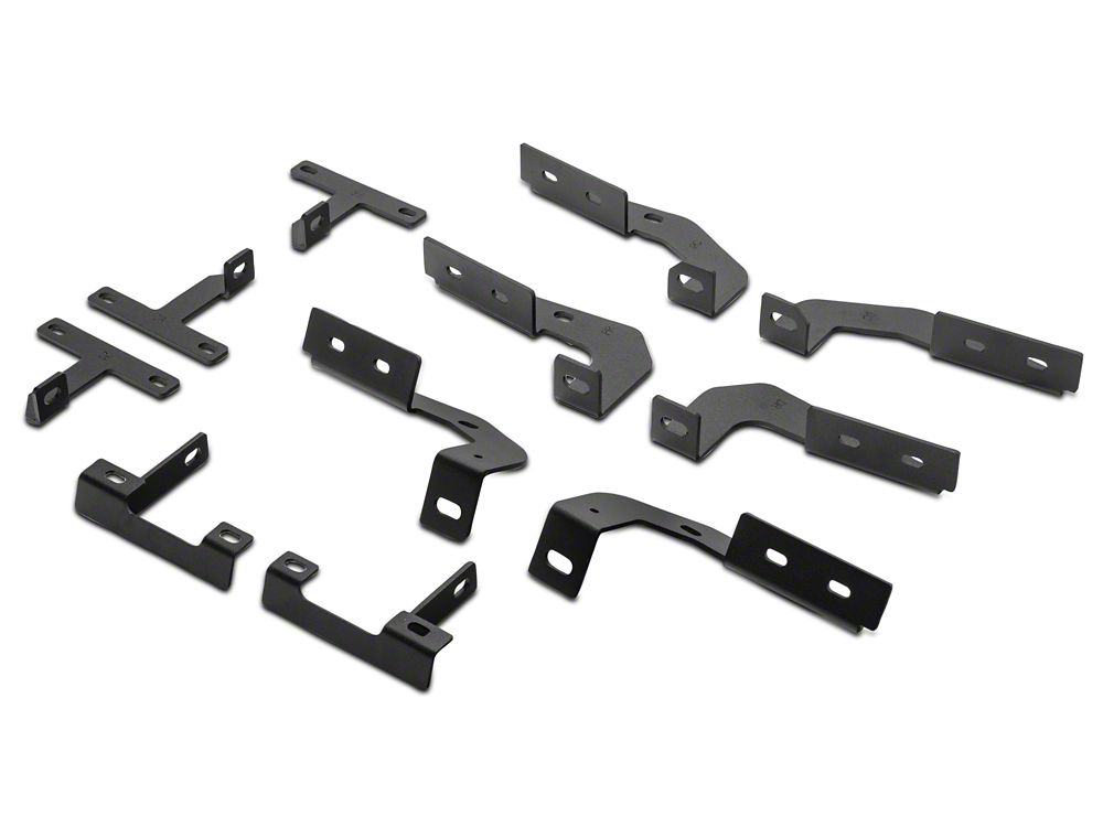 Barricade S6 Running Boards; Fine Textured Black (18-25 Jeep Wrangler JL 4-Door)