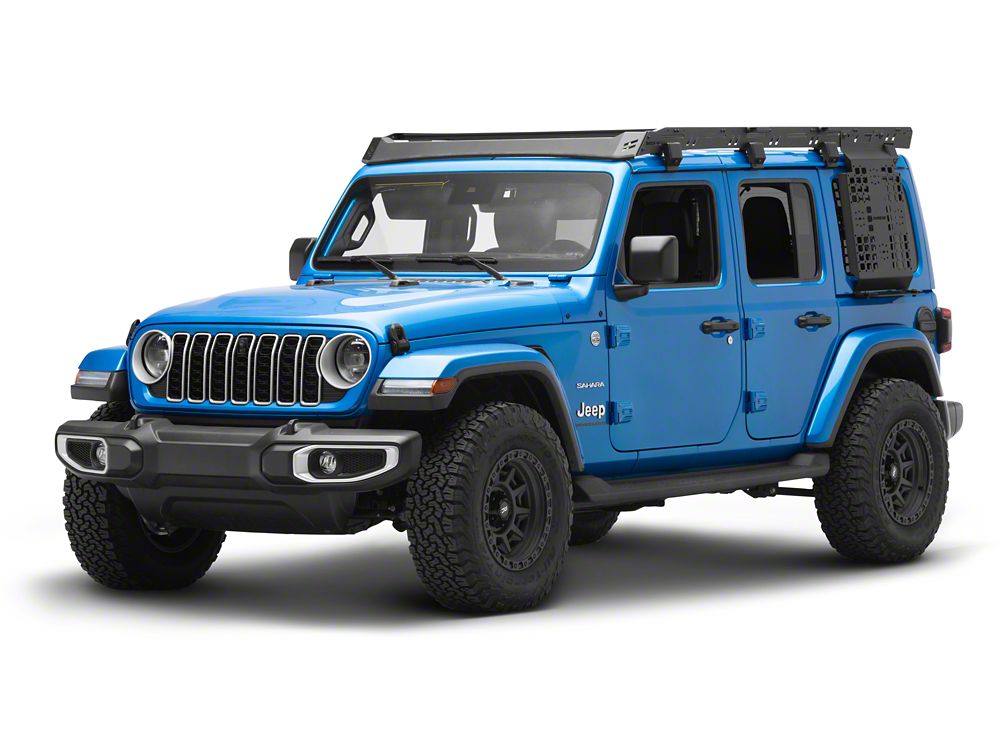 Barricade Accessory Side Panel Kit for Barricade HD Platform Roof Rack Only (18-25 Jeep Wrangler JL 4-Door)