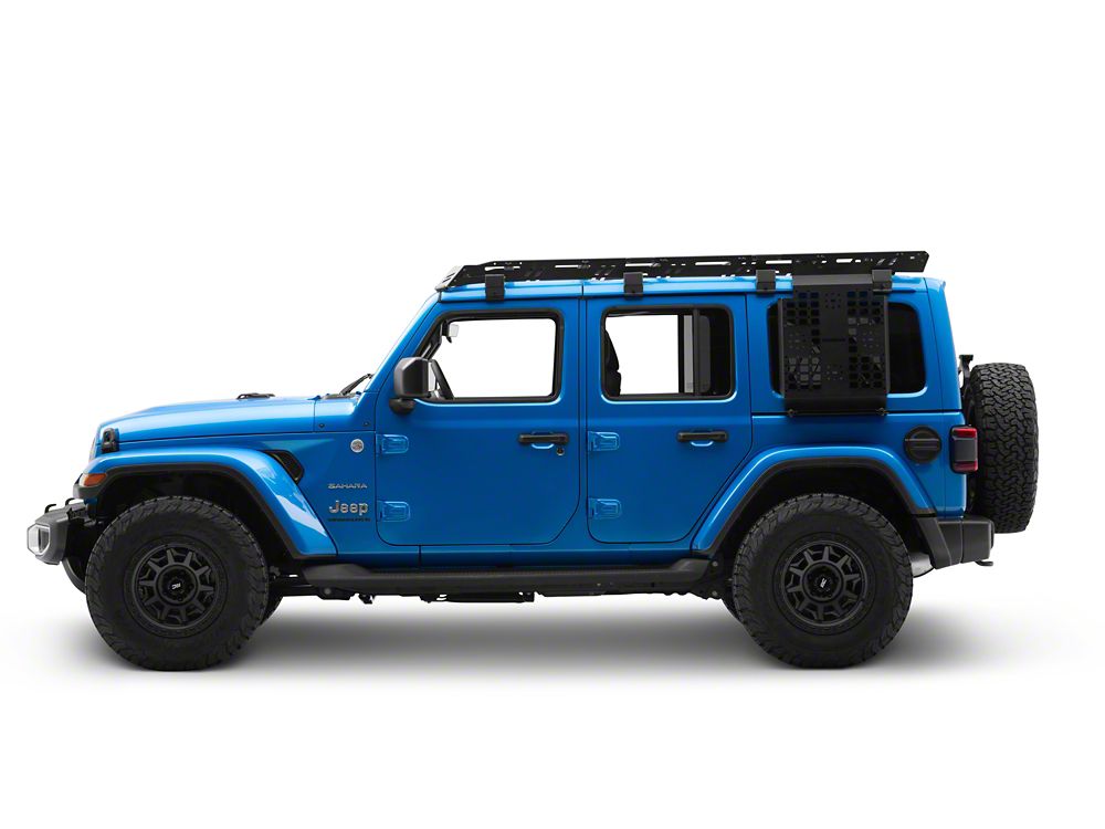 Barricade Accessory Side Panel Kit for Barricade HD Platform Roof Rack Only (18-25 Jeep Wrangler JL 4-Door)