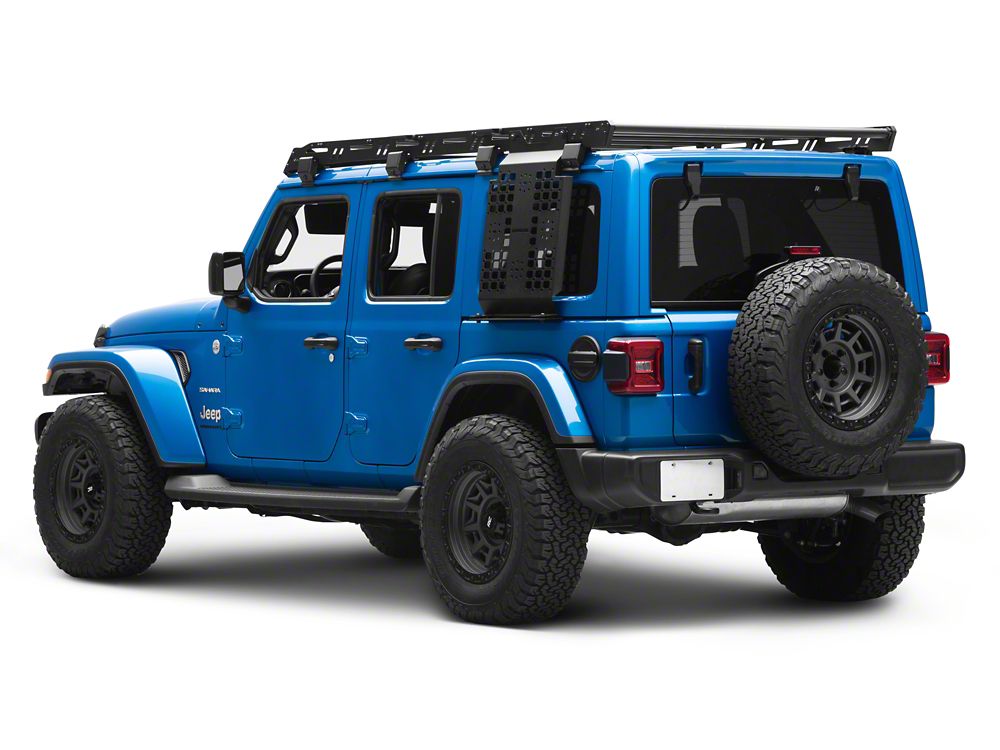 Barricade Accessory Side Panel Kit for Barricade HD Platform Roof Rack Only (18-25 Jeep Wrangler JL 4-Door)