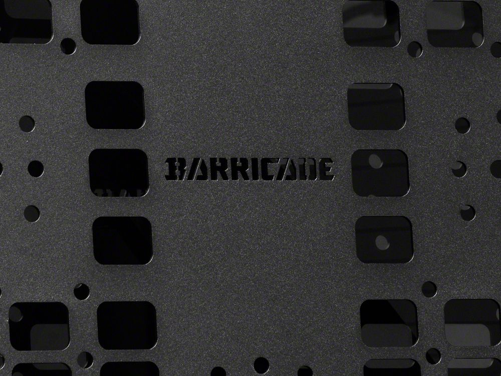 Barricade Accessory Side Panel Kit for Barricade HD Platform Roof Rack Only (18-25 Jeep Wrangler JL 4-Door)