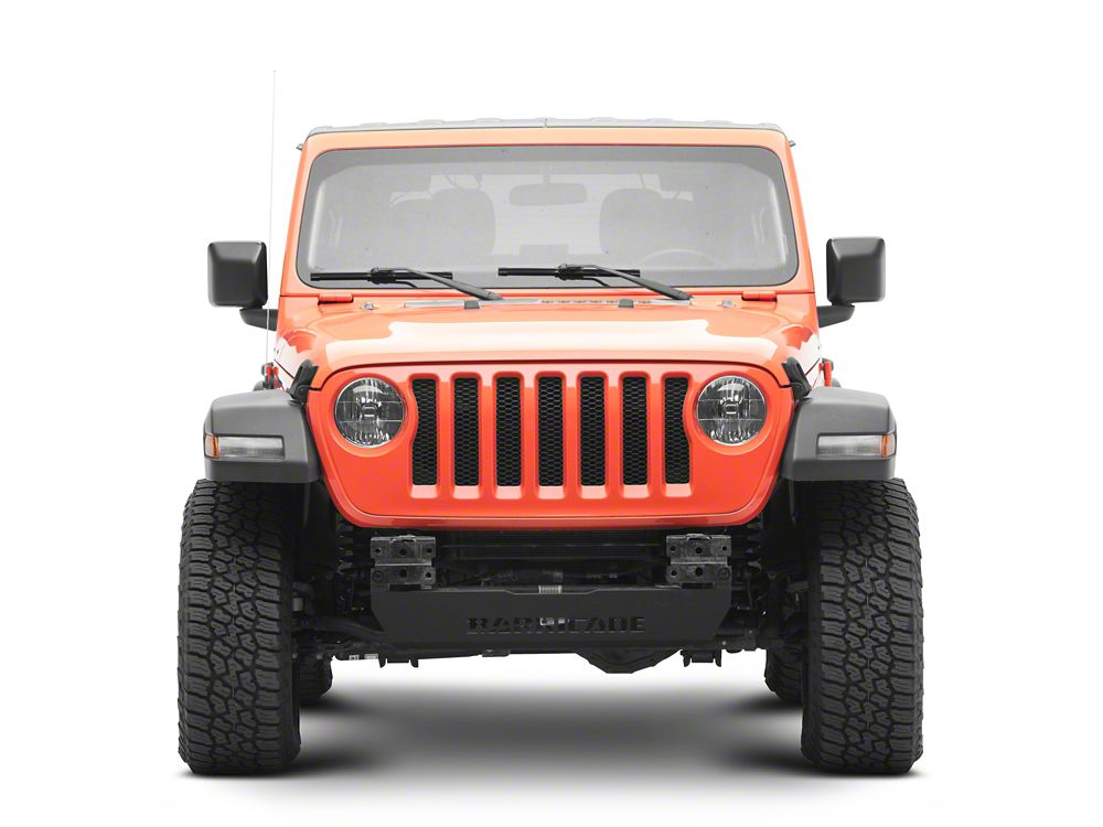 Barricade Skid Plate with Barricade Logo for Barricade Trail Force HD Front Bumper Only (07-25 Jeep Wrangler JK & JL)