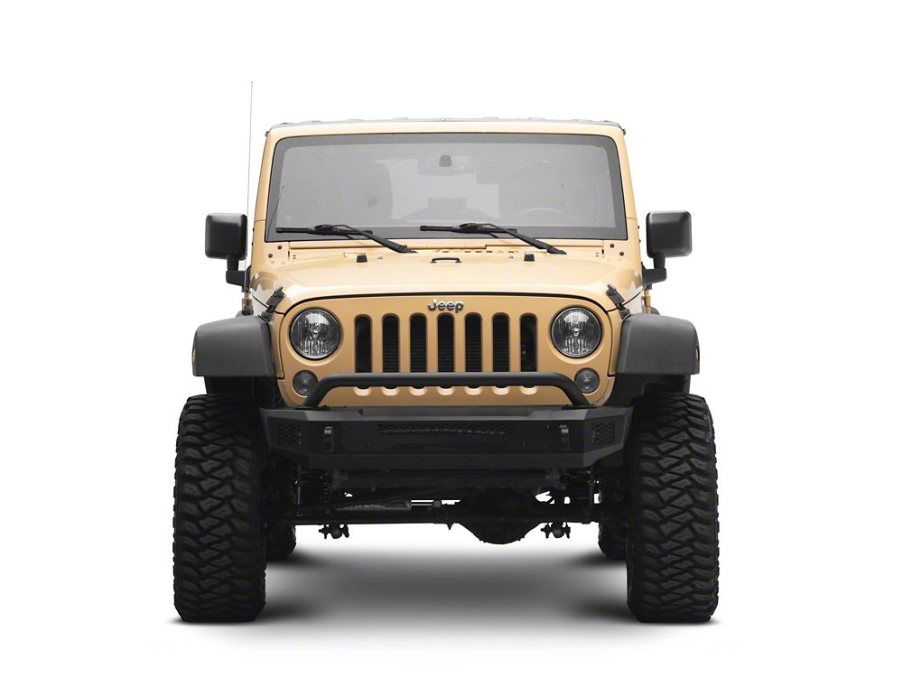 Barricade HD3 Stubby Front Bumper (07-18 Jeep Wrangler JK)