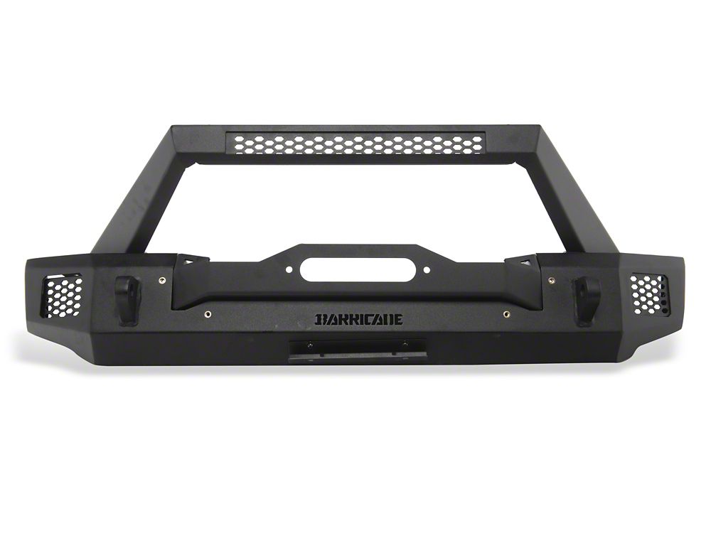 Barricade HD3 Stubby Winch Mount Front Bumper (18-25 Jeep Wrangler JL)