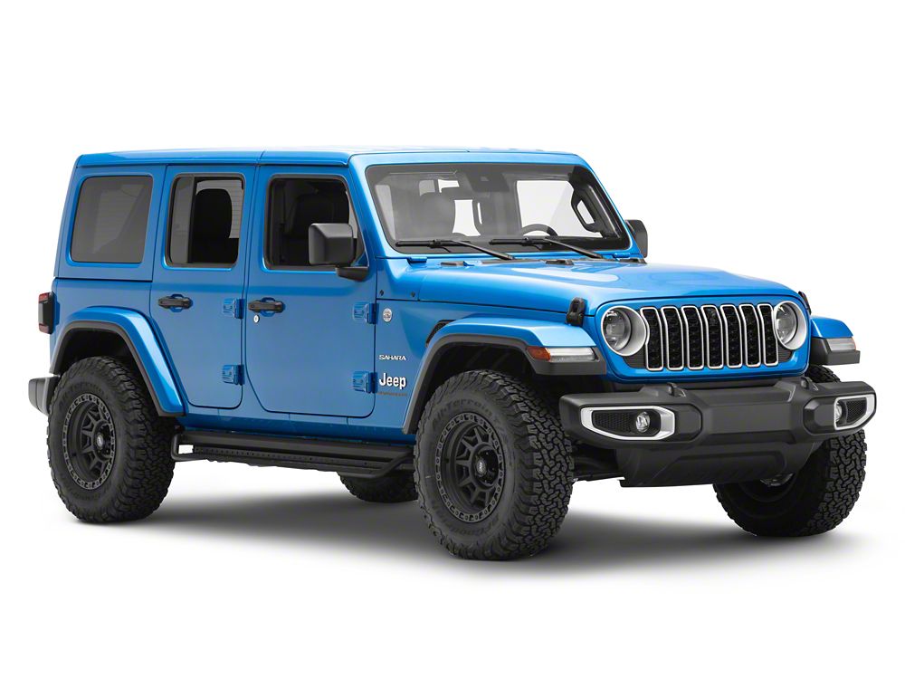 Barricade Open Trail HD Running Boards (18-25 Jeep Wrangler JL 4-Door)