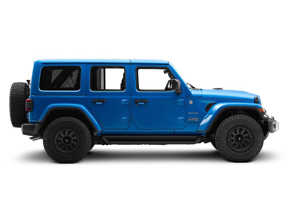 Barricade Open Trail HD Running Boards (18-25 Jeep Wrangler JL 4-Door)