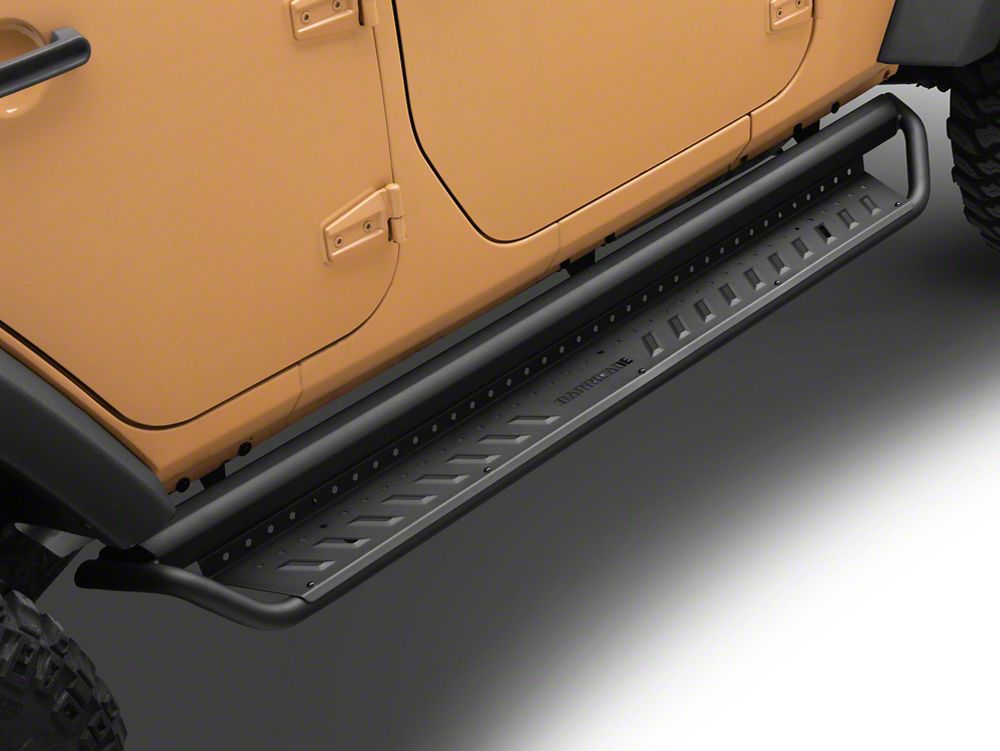 Barricade Open Trail HD Running Boards (07-18 Jeep Wrangler JK 4-Door)