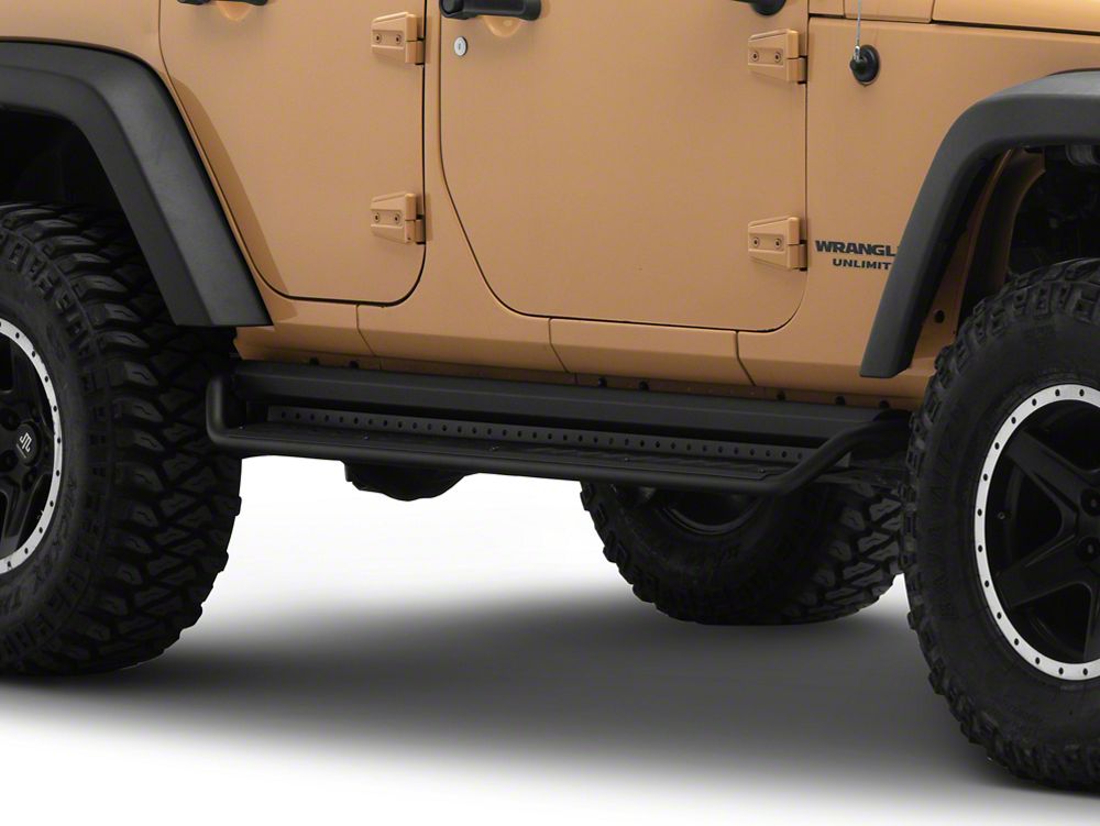 Barricade Open Trail HD Running Boards (07-18 Jeep Wrangler JK 4-Door)