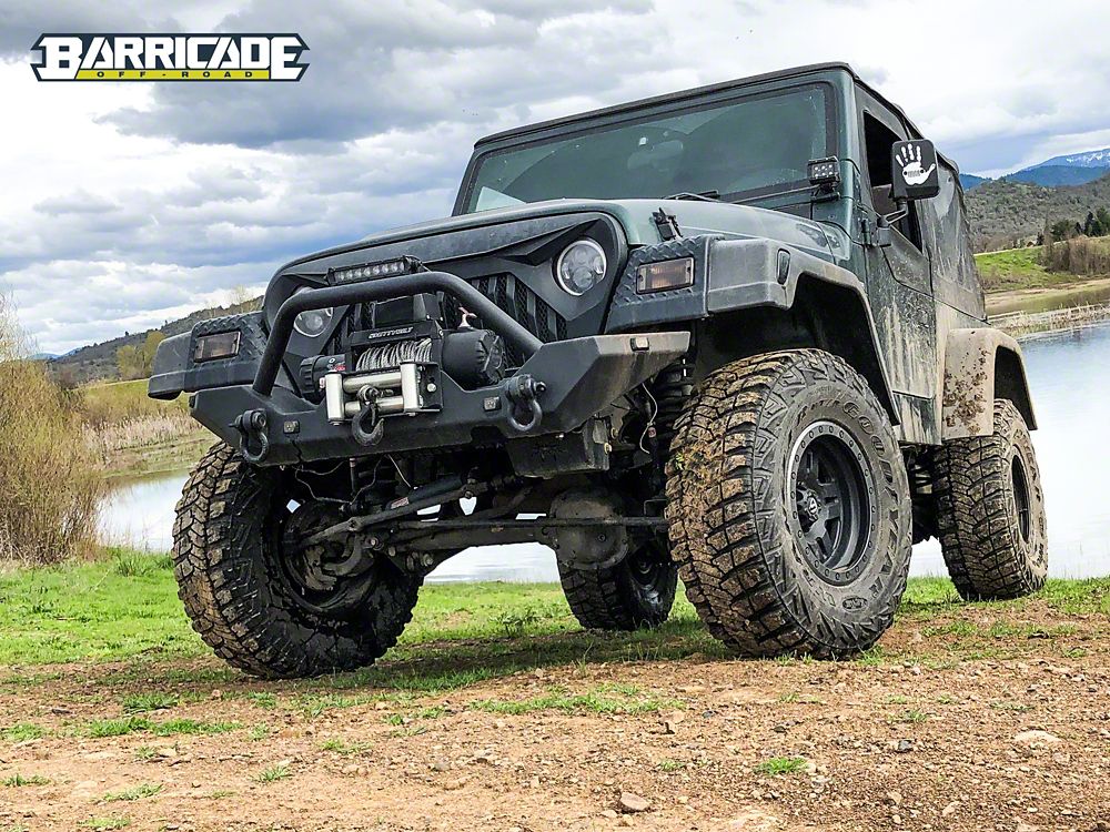 Barricade Trail Force HD Front Bumper (87-06 Jeep Wrangler YJ & TJ)