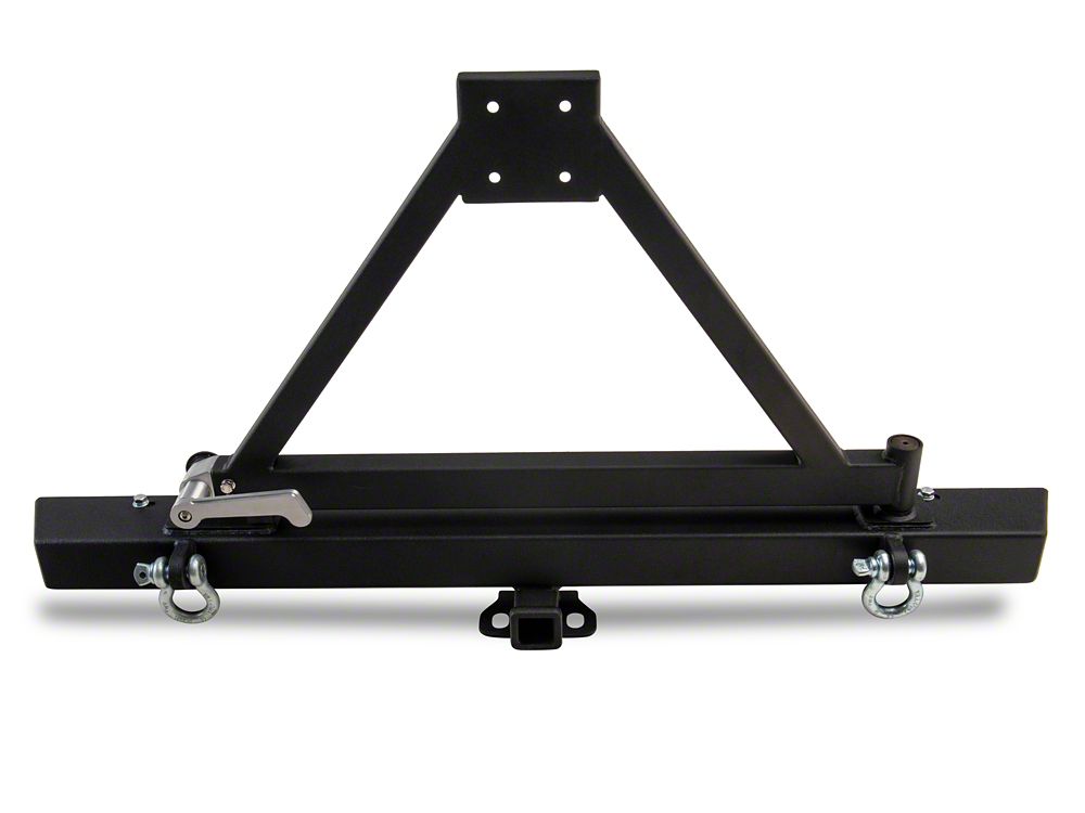 Barricade Classic Rear Bumper with Tire Carrier (87-06 Jeep Wrangler YJ & TJ)