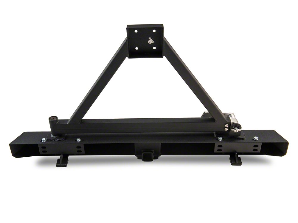 Barricade Classic Rear Bumper with Tire Carrier (87-06 Jeep Wrangler YJ & TJ)