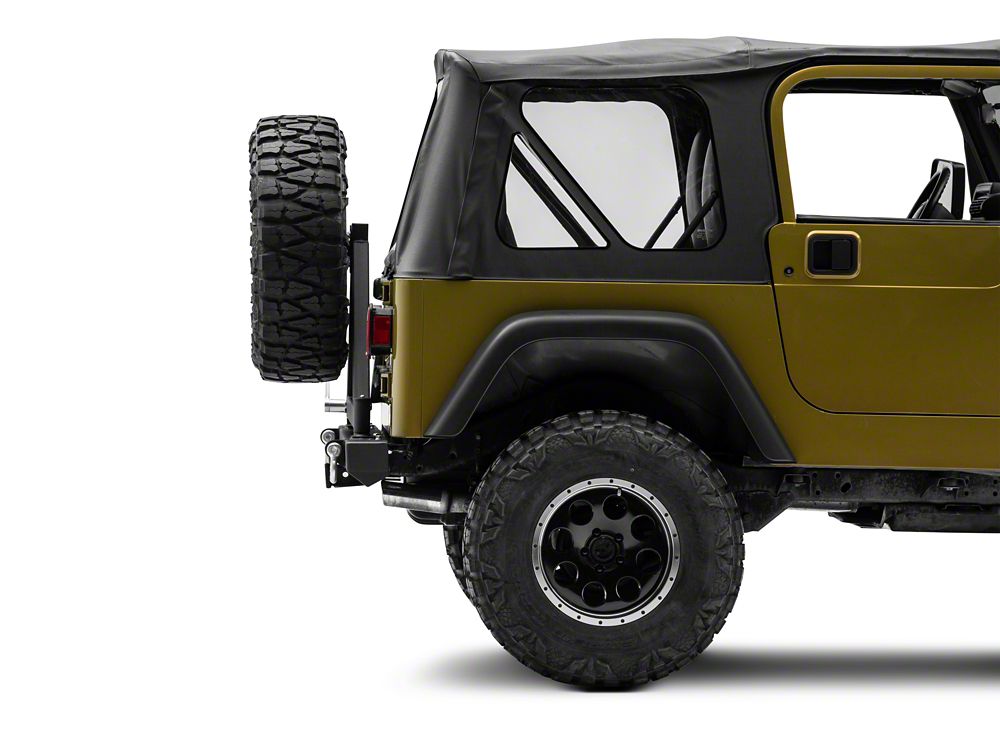 Barricade Classic Rear Bumper with Tire Carrier (87-06 Jeep Wrangler YJ & TJ)