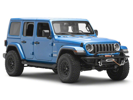 Barricade Winch Tray for HD4 Tubular Style Front Bumper Only (07-25 Jeep Wrangler JK & JL)